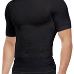 Mens Slimming Body Shaper Vest Shirt Abs Abdomen Slim Gym Workout Tummy Control Compression Tank Top Sleeveless Shapewear