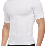 Mens Slimming Body Shaper Vest Shirt Abs Abdomen Slim Gym Workout Tummy Control Compression Tank Top Sleeveless Shapewear