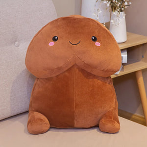 2Sizes the Newest Pillow Cute Fun Unique Plush Toys for Girlfriend Ding Ding Stuffed Dolls Kids Birthyday Gifts Sofa Decor Home