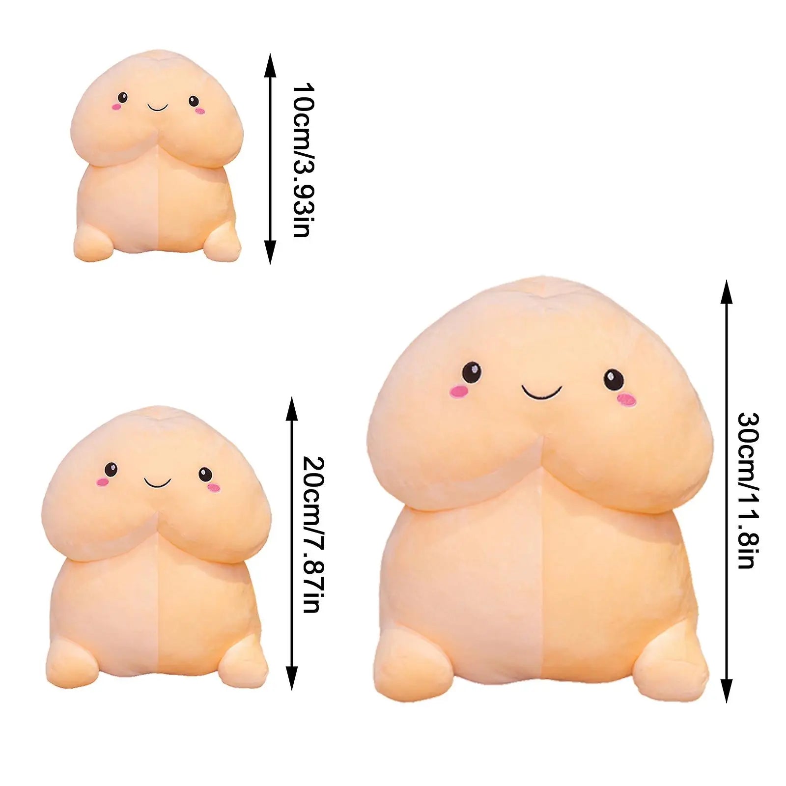 2Sizes the Newest Pillow Cute Fun Unique Plush Toys for Girlfriend Ding Ding Stuffed Dolls Kids Birthyday Gifts Sofa Decor Home