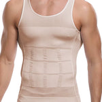 Mens Slimming Body Shaper Vest Shirt Abs Abdomen Slim Gym Workout Tummy Control Compression Tank Top Sleeveless Shapewear